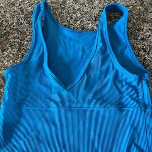 lululemon power pivot ribbed tank top
